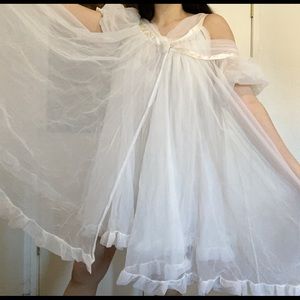 Jenelle of California Vintage Two Piece Nightgown